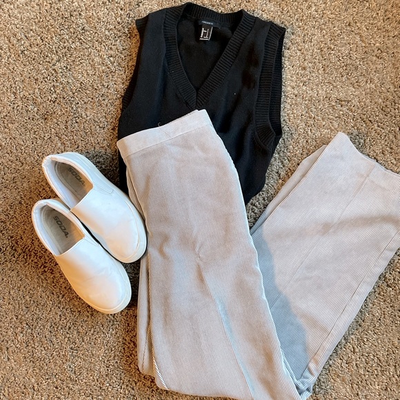 Alfred Dunner Pants - Vintage Alfred dinner stretchy corduroy dress pants